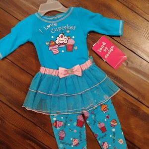 Cupcake Baby Outfit